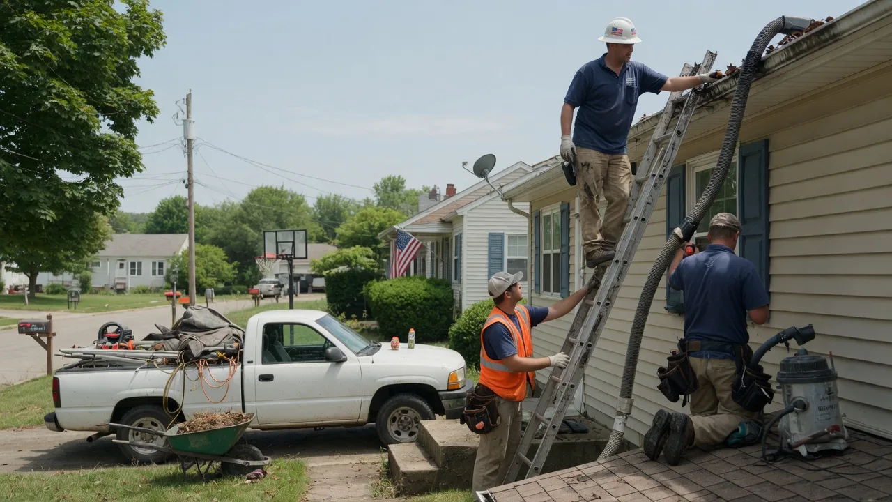 Gutter Installation in New Plymouth, OH near me
